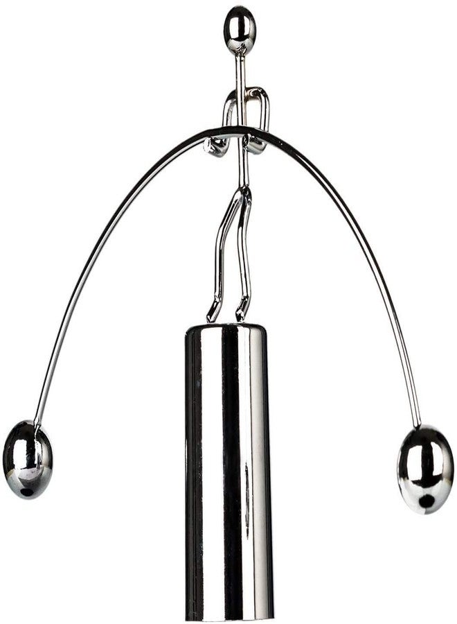 Perpetual Bliss Balancing Decompressive Science Psychology Weightlifter Kinetic Art Balance Toy , White - Image 1